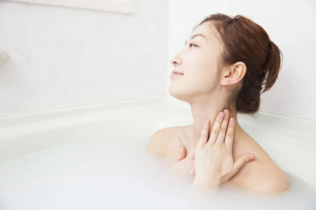 40度程度のぬる湯がオススメ。自宅での入浴はこの方法が〇(2)