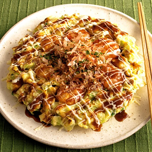 ヘルシー＆おいしー！ 満腹になれるやせレシピ「ふわふわお好み焼き」