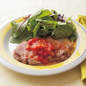 定番メニューをいつもと違う味つけで♪ トマトソースで食べるポークソテー3選