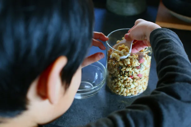 【画像】このまま食卓に出して、好きな分をセルフで。朝からちょっと優雅な気分！