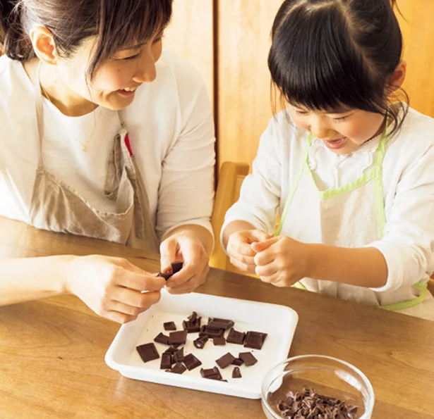 子どもは準備段階から遊び感覚で楽しめる！