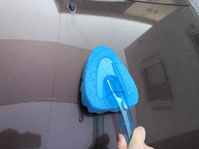 ダイソー 洗車スポンジウェーブ加工タイプ 画像3