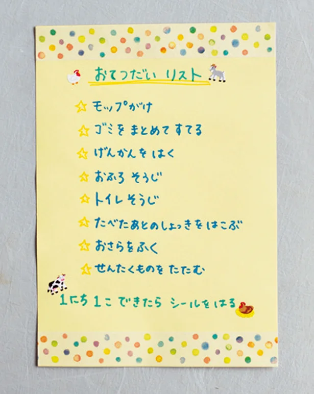 まずはリストを作ろう!