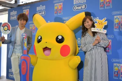 製品キャラクターのポケモンも登場！