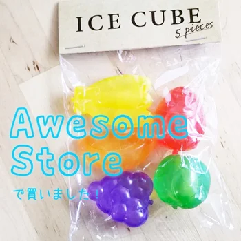 【Awesome Storeで120円！】お弁当のデザートをひんやり保ちたい問題を「アイスキューブ 5P」が解決！