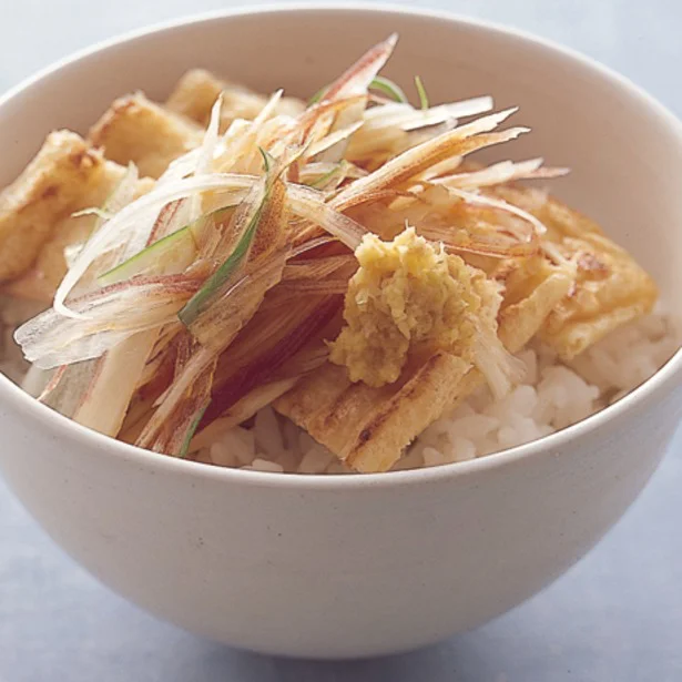 「カリカリ油揚げ丼」