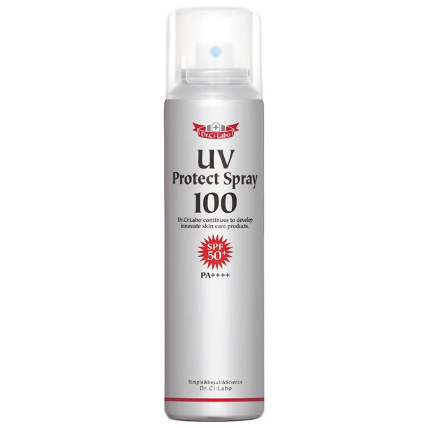 気になる汗のニオイまでケア。UV プロテクトスプレー 100g 1,800円