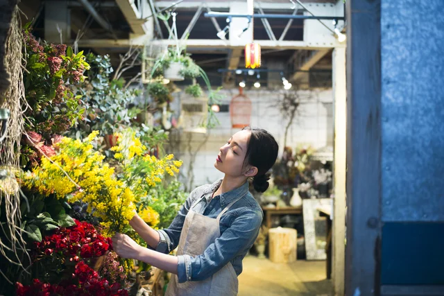 【写真】花屋なのに1本も花を置いていない理由とは？