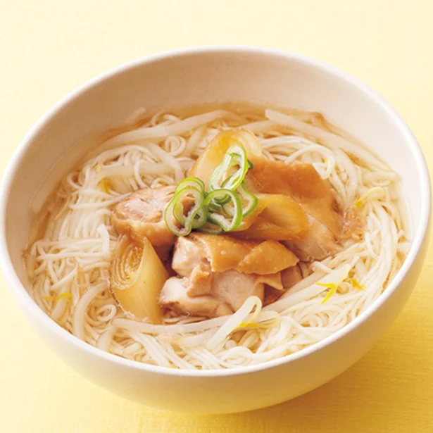 ほっとする優しい味わい♪ 肉のうまみがたっぷり染みたにゅうめん