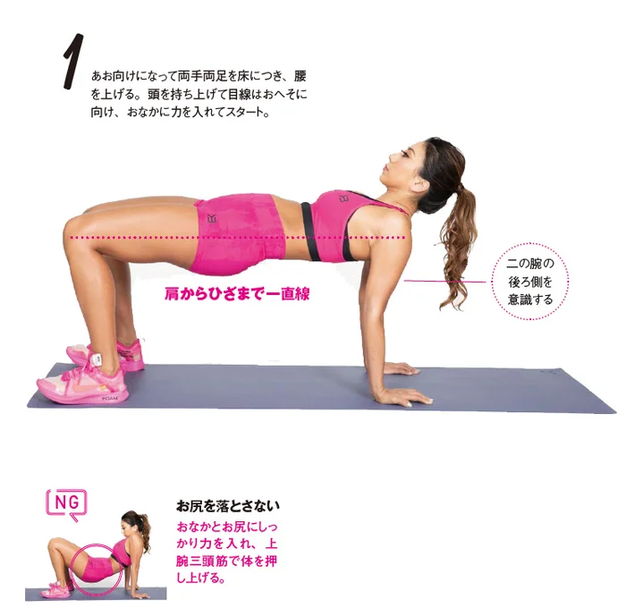 ノースリーブが映える！二の腕に効く！筋トレ★毎日5分！安井友梨さんの「究極の太らない体を手に入れる ユリ式筋トレ」【連載】（8）