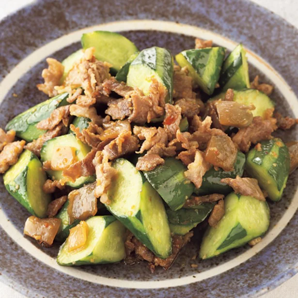ひと山単位で買ったきゅうりもみるみる消費! ご飯が進む「きゅうりと豚肉の炒めもの」