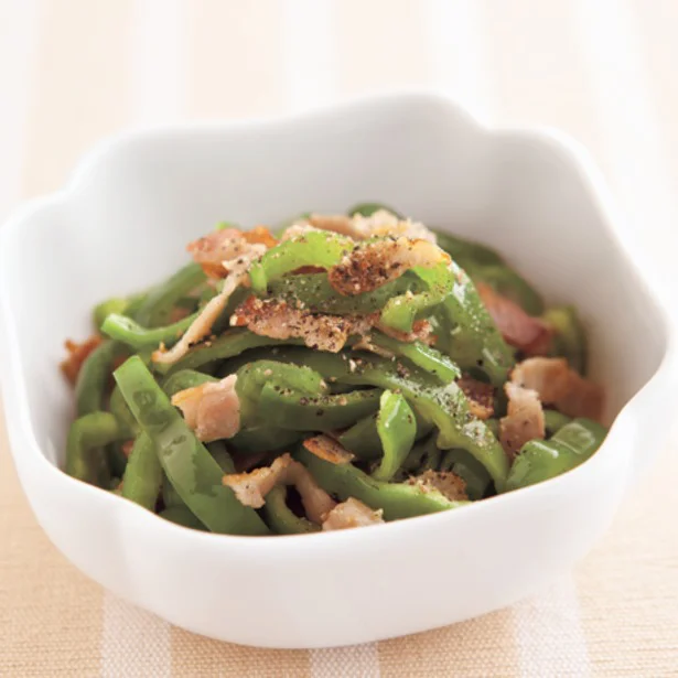 使う食材は2つだけ！ 余った野菜×ベーコンで作る簡単炒め