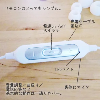 リモコンはとってもシンプル。必要な機能が一通り揃ってます。