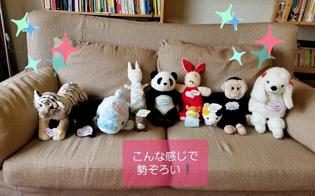 誕生日の状況を再現してみました(笑)