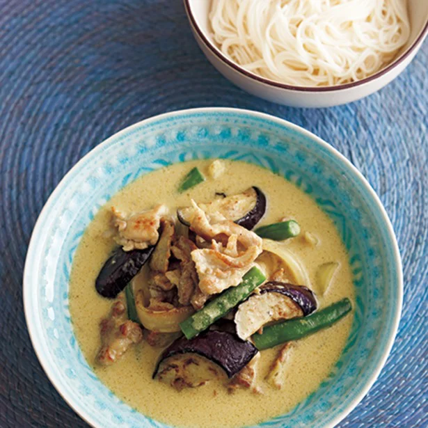 「タイ風カレーそうめん」