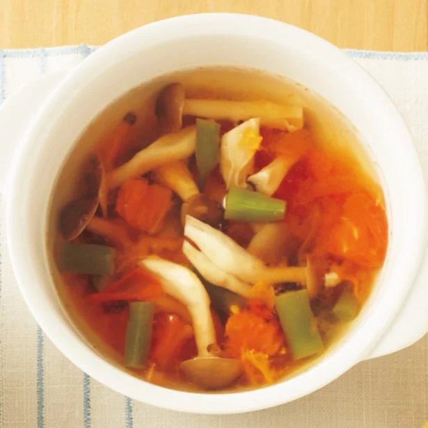 サラダだけじゃなかった! トマトで作る満足スープ