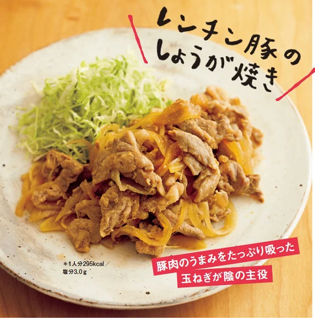 世界最速公開!レンジで作れる超絶カンタン「レンチン豚のしょうが焼き」
