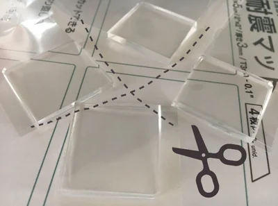 ハサミでカットできるのがうれしい
