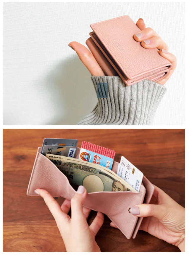 飯島彩香さんがアメリカ生活で培った「ミニマル」生活のアイディアをご紹介！ 財布の中にレシートは1枚もありません。
