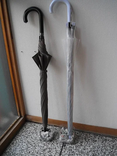 水滴を吸わせる