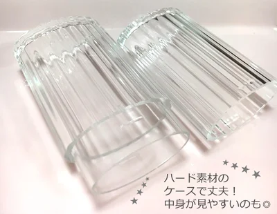 【画像】アクリル製のハードケースでとにかく頑丈
