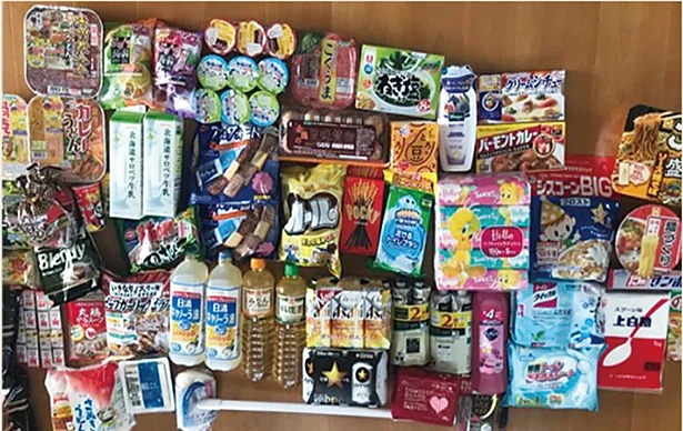 現金支払い0円!ズラリと並ぶポイ活賢者のウエル活による買い物品