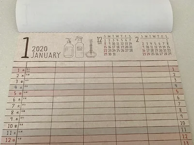 家族の名前を書き込んで予定を管理