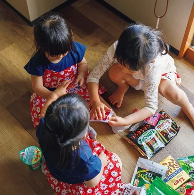 子どもたちが大好きなお菓子パーティー