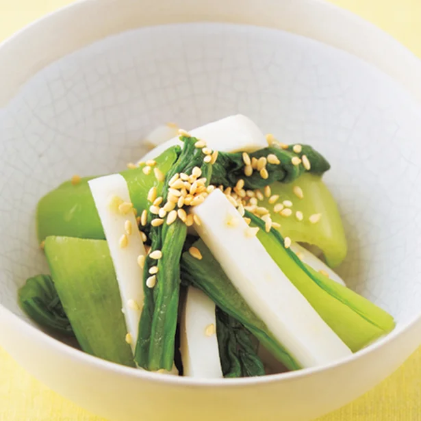 もう1品足りない時の味方! 旬野菜・チンゲンサイのあえもの5選