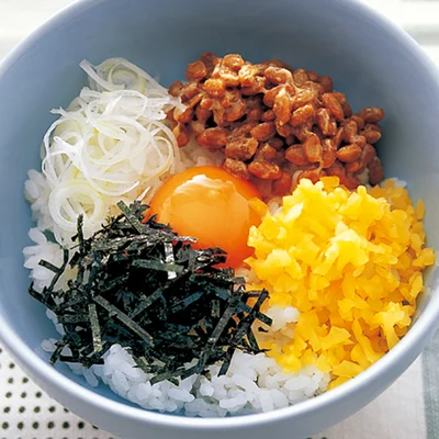 「納豆丼」