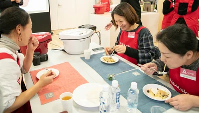 「う～ん、ちょうどいい具合のアルデンテ。これってスゴくない？」と食べてビックリの皆さん