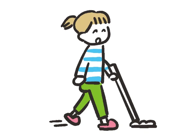 二、気づいたら、ホコリはすぐに取り去るべし!