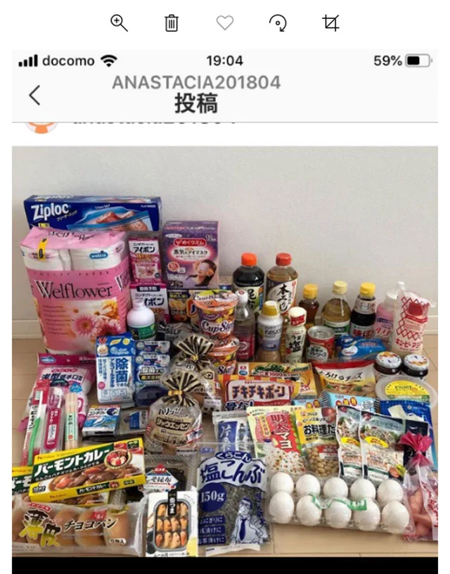 インスタグラマーのあなさんがウェル活でゲットした商品。食料品から日用品まで日々活躍する商品がズラリ。