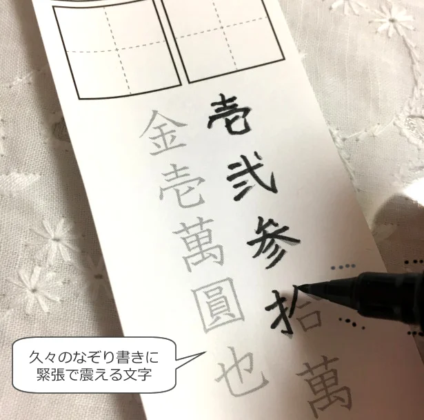 硬筆感覚で書ける ダイソー 細字筆ぺん の きちんと 感のある文字に レタスクラブ