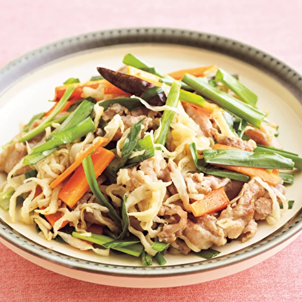 大満足のボリュームおかず!「豚肉と切り干し大根の中華炒め」