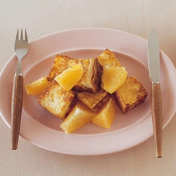 「オレンジ風味のフレンチトースト」