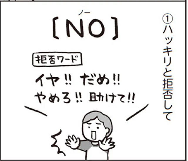 普段から繰り返し教えたい「NO・GO・TELL」