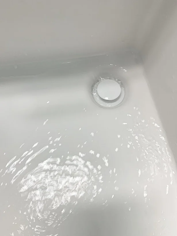 ゴミが溜まっていても水がスムーズに流れる