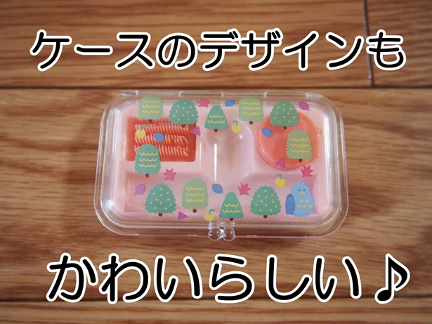 【画像】かわいいケース入の「ブラシ付印鑑ケース」がおすすめ