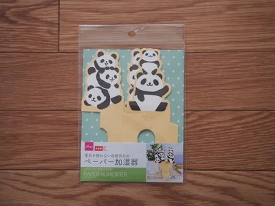 【ダイソー】「ペーパー加湿器」がかわいい