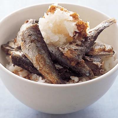 「おろしサーディン丼」