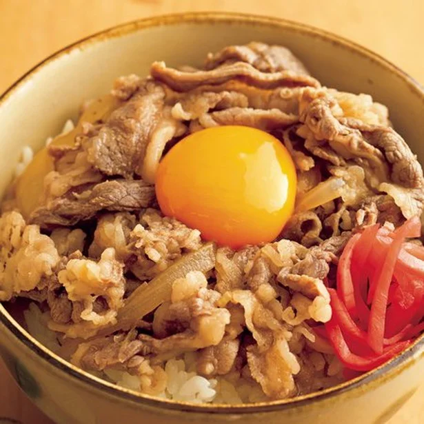 「レンチン牛丼」