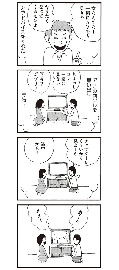 妻とAV鑑賞