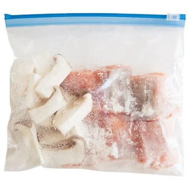クリーム煮の具材にも◎「鮭とエリンギの下味冷凍」