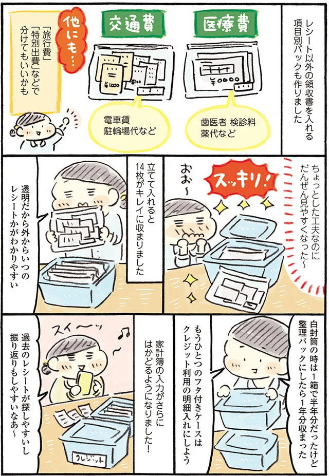 100均レシート整理術 おひとりさま年収0万生活3 2 画像4 5 レタスクラブ 100均レシート整理術 おひとりさま年収0万生活3 2 画像4 5 レタスクラブ