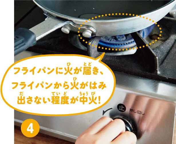 目玉焼きの作り方(4)
