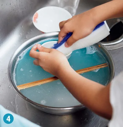 食器の洗い方（4）