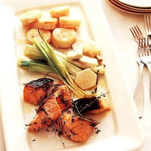 「魚介と白野菜のオーブン焼き」