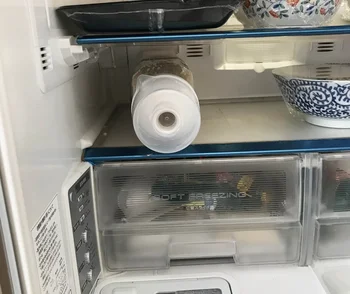 冷蔵庫にすっきり収納できるのが◎