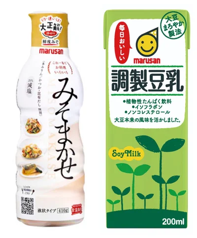 マルサンアイ「鮮度みそ×4本＋豆乳×8本の詰め合わせ」